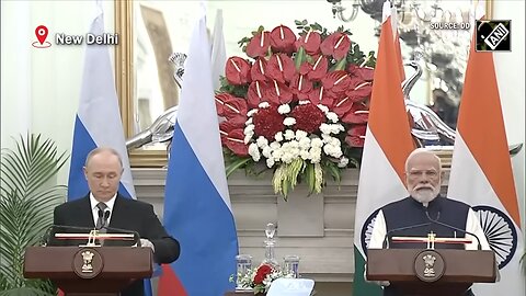 PM Modi, President Putin witness India-Russia exchange of major bilateral agreements in New Delhi