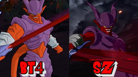 Janemba - Dragon Ball Sparking Zero VS Budokai Tenkaichi 4