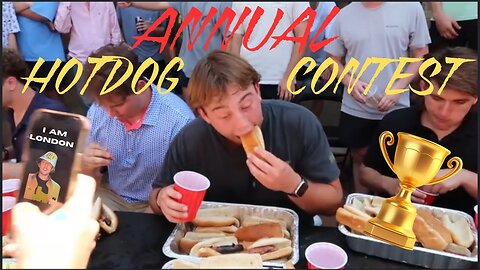 FRATERNITY HOT DOG CONTEST