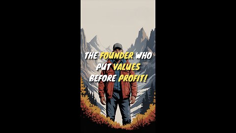 The Founder Who Put Values Before Profit! #Shorts #Patagonis #YvonChouinard #StartupStory #BestSoln