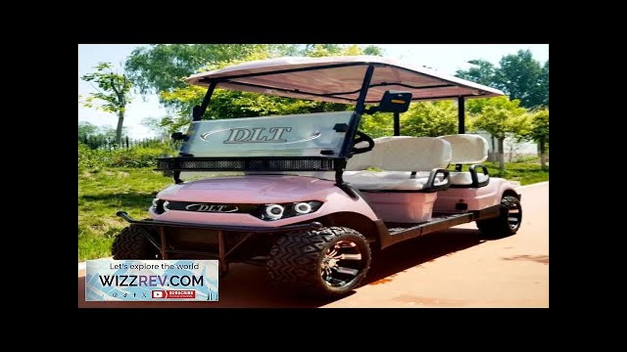 China Canton Fair Hot Selling 4 Seater Electric Golf Cart 4 Wheels Review