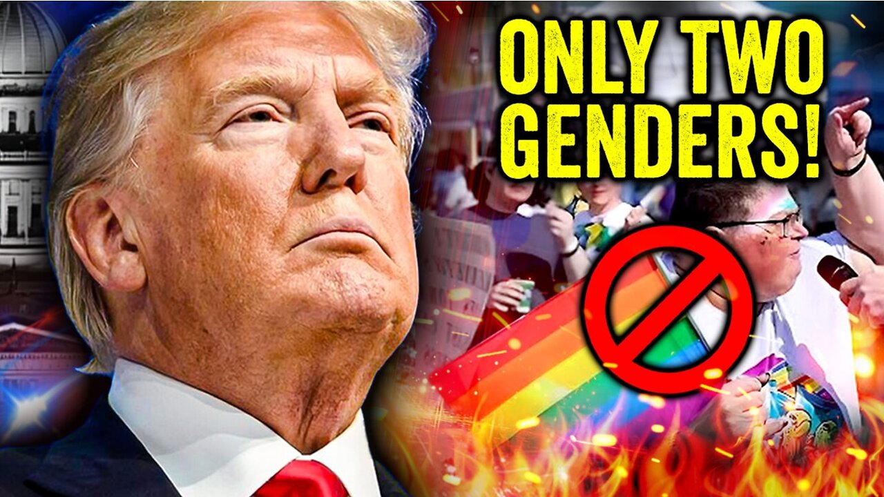 🔥 Trump RESTORES Sanity: There Are Only Two Genders! || @Aaker