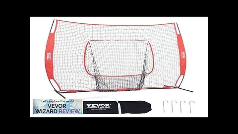 VEVOR 7x7 ft Baseball Softball Practice Net Portable Baseball Training Net Review