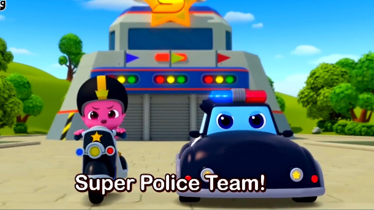 Oh, No! The Excavator's in Trouble! | Pinkfong Super Rescue Team