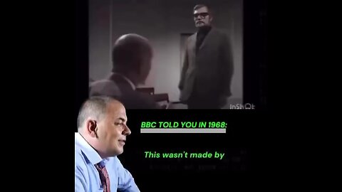 The BBC Told Us In 1968 They Were Making Models & Fake Newsrooms To Scare The People To Spend More
