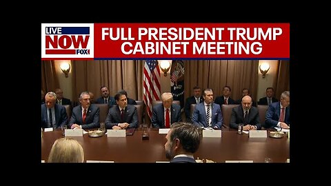 TRUMP CABINET MEETING: President Trump Hosts Meeting Along with Elon Musk and DOGE | FULL MEETING