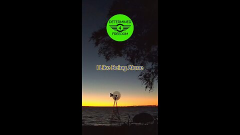 I Like Being Alone...