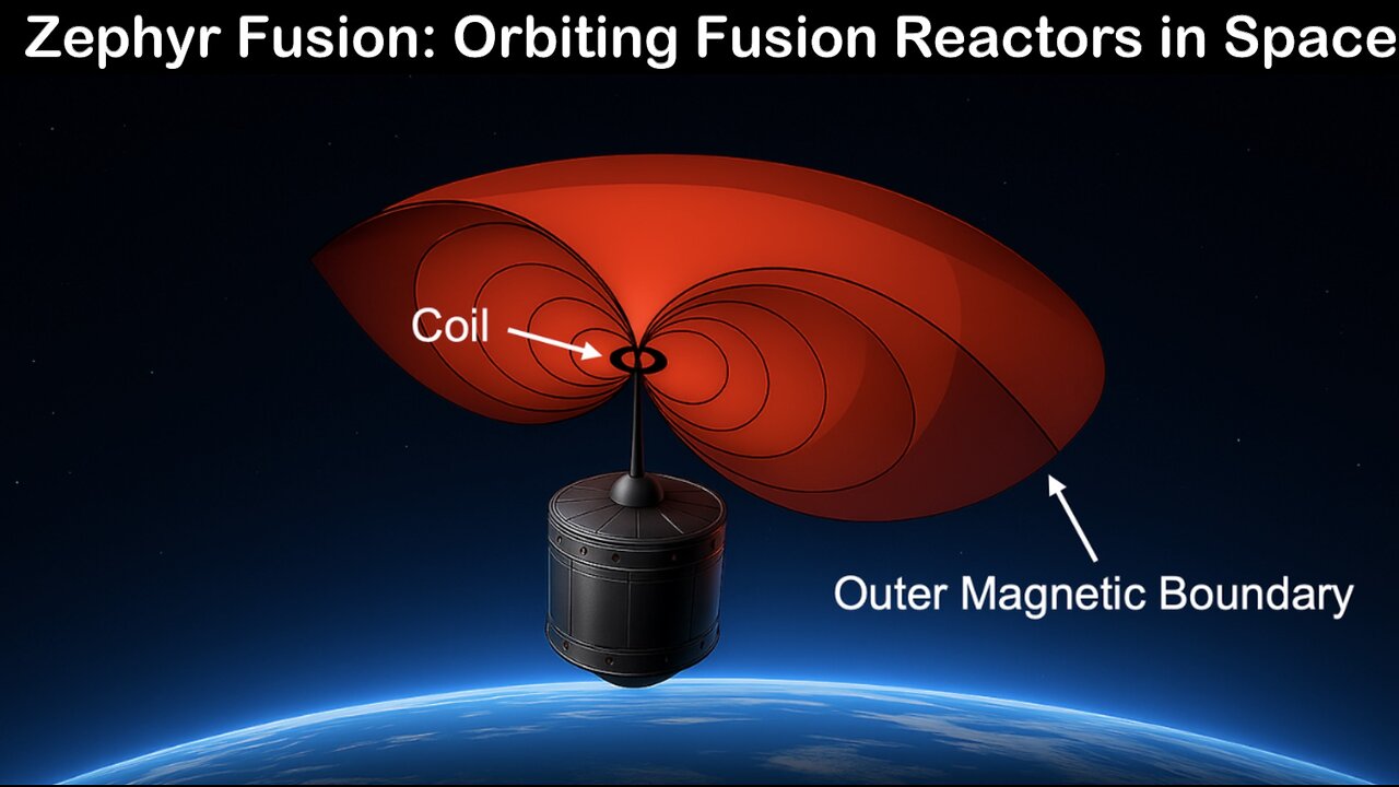 Zephyr Fusion: Orbiting Fusion Reactors in Space