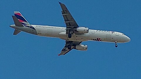 Airbus A320 PR-MHG,Airbus A320 PR-TYJ,Airbus A320 PT-MXF, Airbus A320 PR-MYI coming to Fortaleza