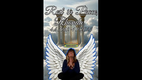 Rhonda: Friend, Wife, Mother, Nana, Pianist. A tribute.