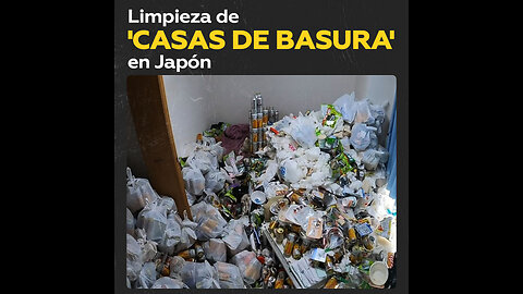 Las casas de basura se propagan en Japón