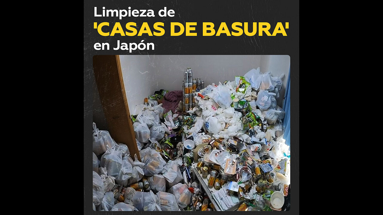 Las casas de basura se propagan en Japón