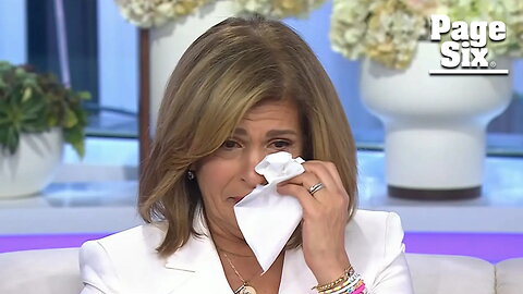 Hoda Kotb gets emotional during her last 'Today' show