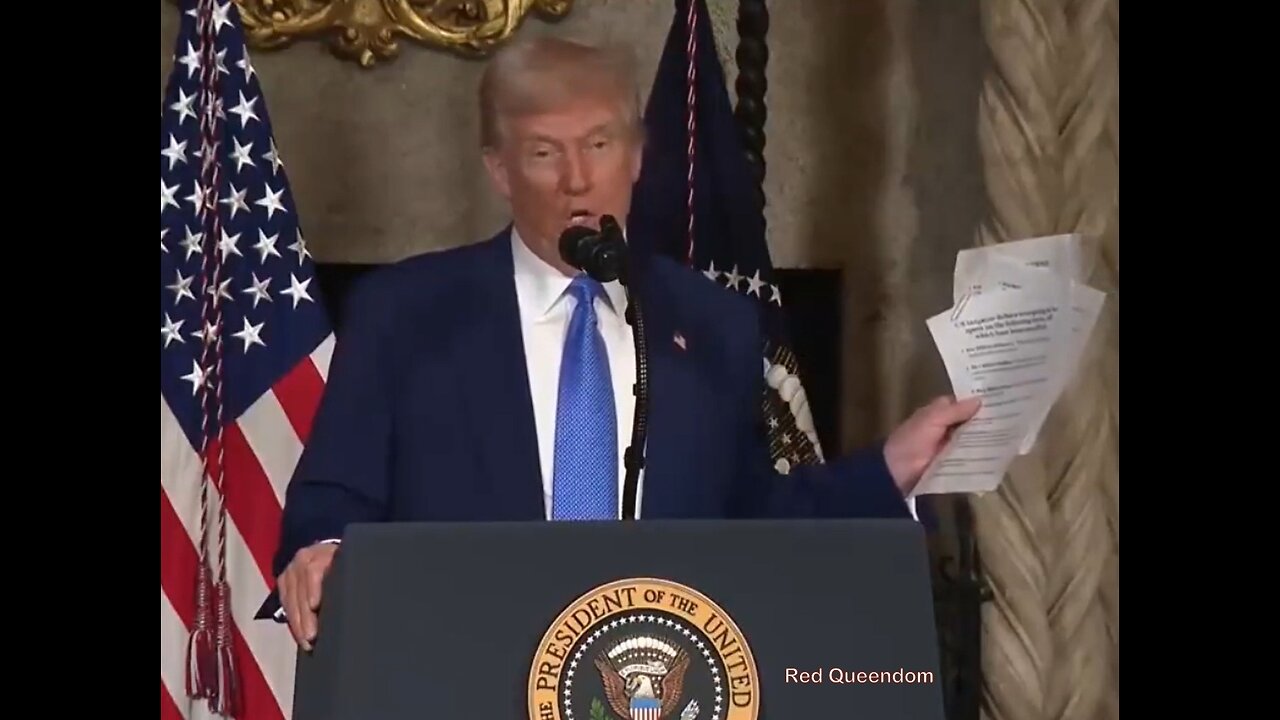 Trump reads aloud a list of astonishingly ridiculous projects funded by hardworking taxpayers