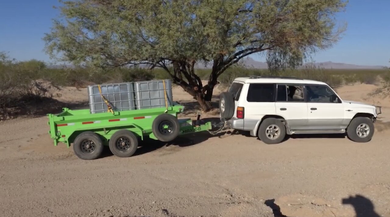 Cooler Days Ahead: Supplies & Green Desert Progress!