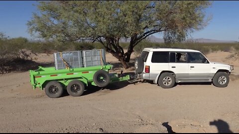 Cooler Days Ahead: Supplies & Green Desert Progress!