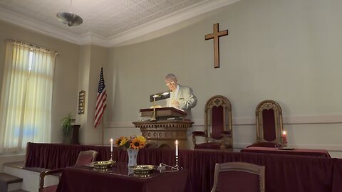 Sunday Sermon, Pastor Jay D. Hobson, Cushman Union Church, January 19,2025