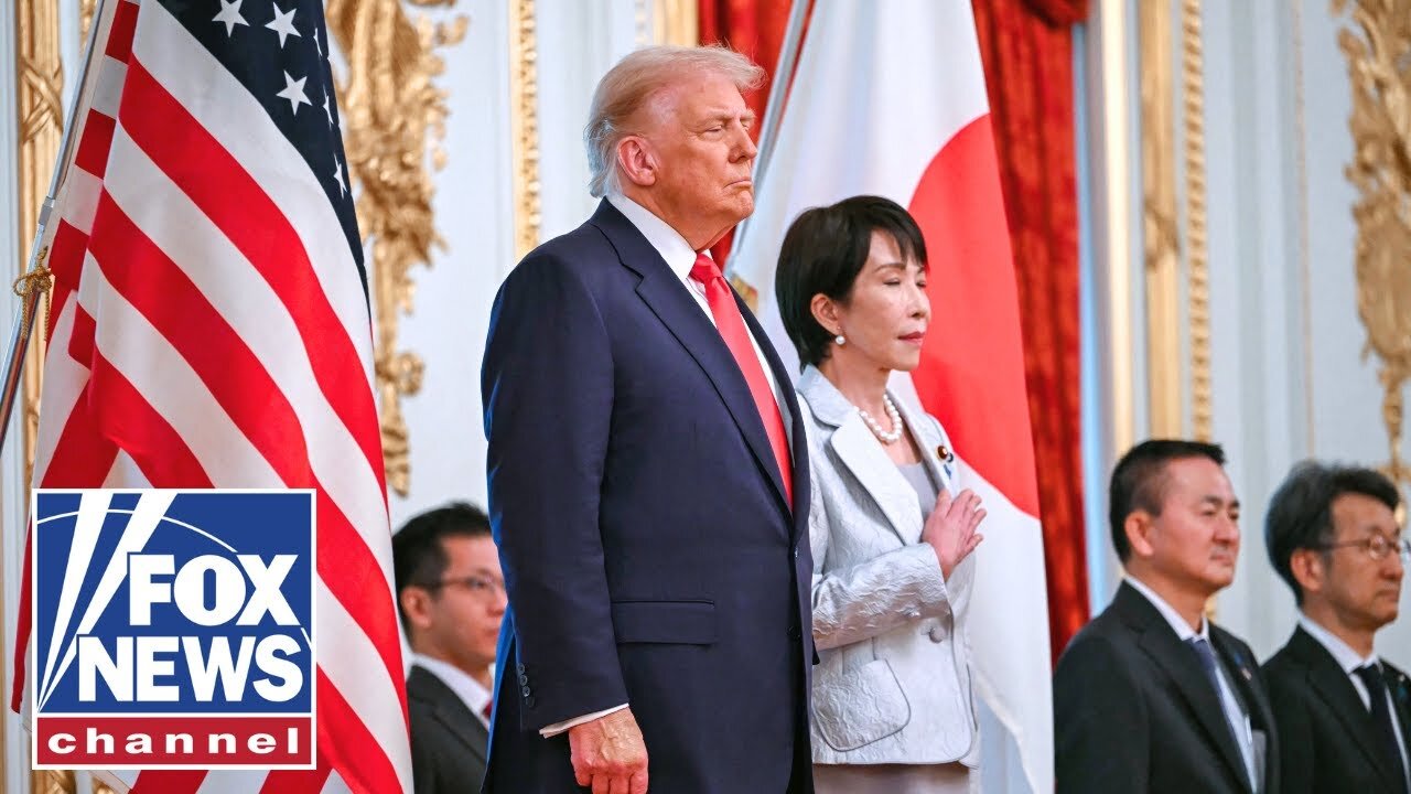 HISTORIC: Trump and Japanese prime minister sign a series of deals