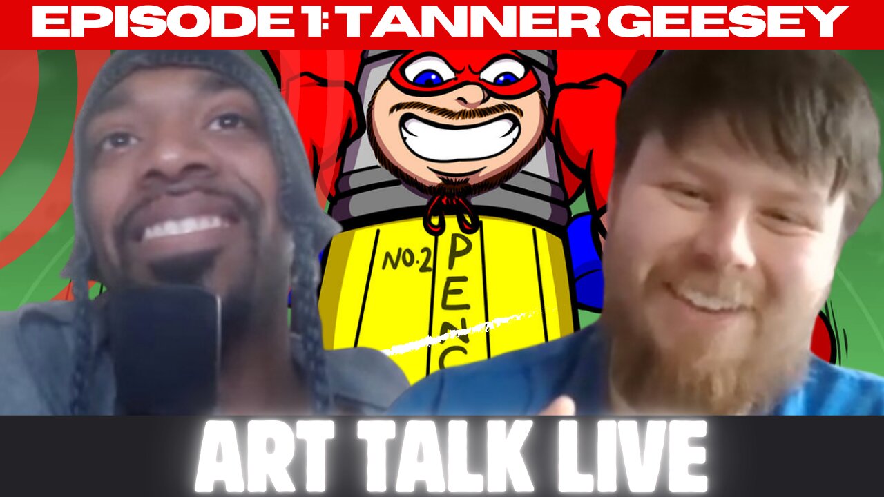 TANNER GEESEY - WAVES OF POSITIVE MOTIVATION - ART TALK LIVE EP. 1