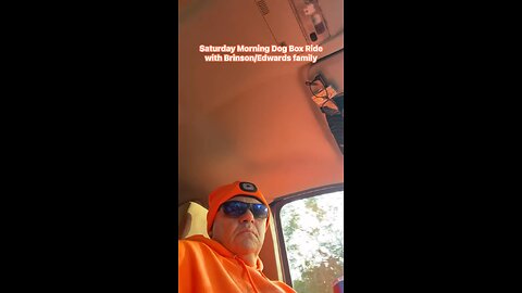 Out running dogs with the family