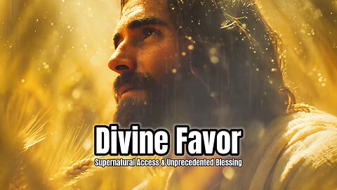 Divine Favor Declaration | Supernatural Access | 8-Minute Prophetic Meditation #dailybiblemotivation
