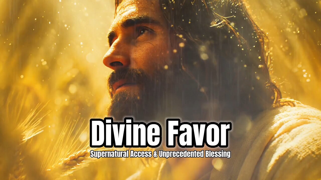Divine Favor Declaration | Supernatural Access | 8-Minute Prophetic Meditation #dailybiblemotivation