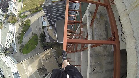 EXPLORING 100M ABANDONED TOWER IN BARCELONA