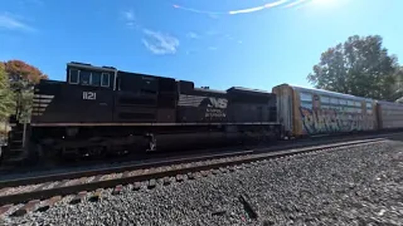 The Most Insane AutoRack Train I've Ever Seen