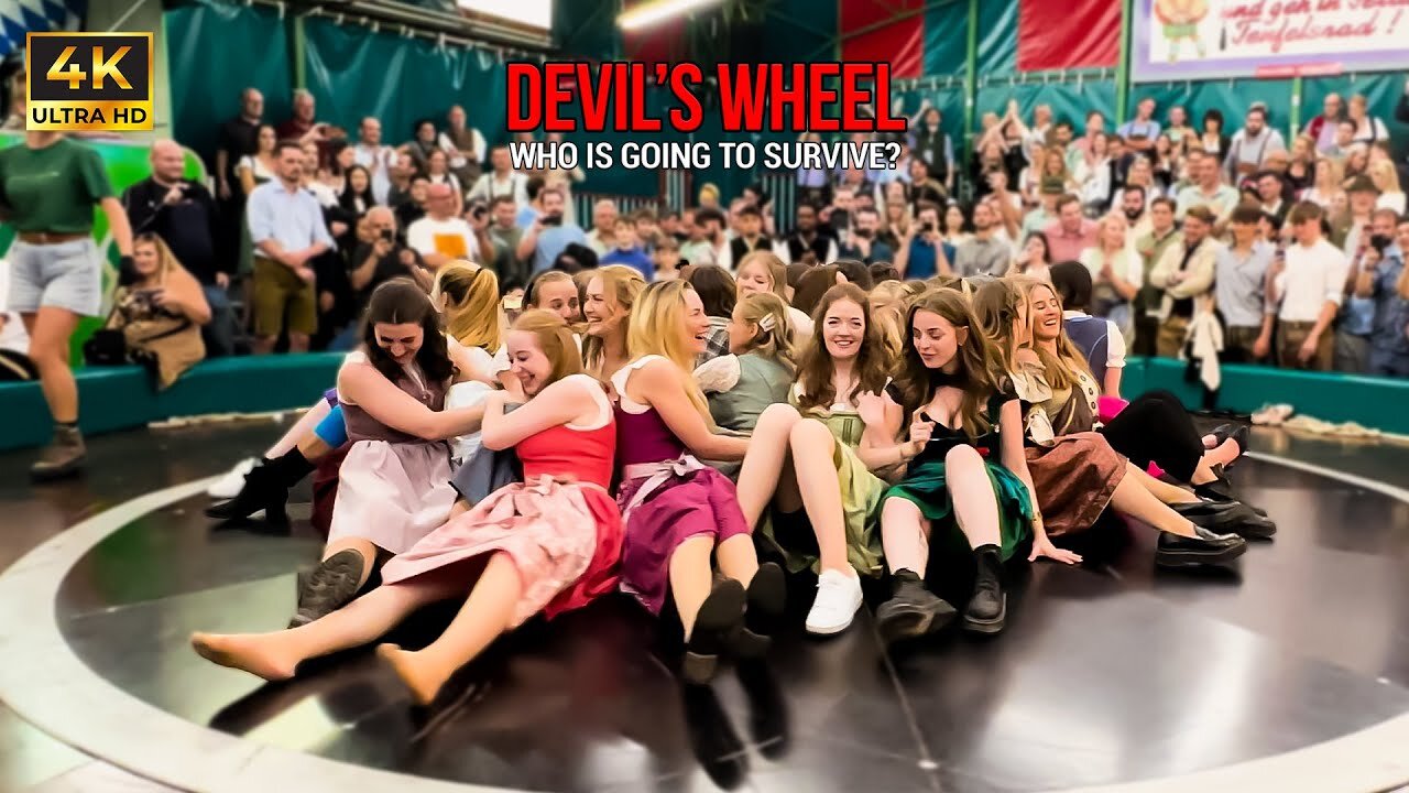 Who Can Survive the Devils Wheel Oktoberfest FunTeufelsrad