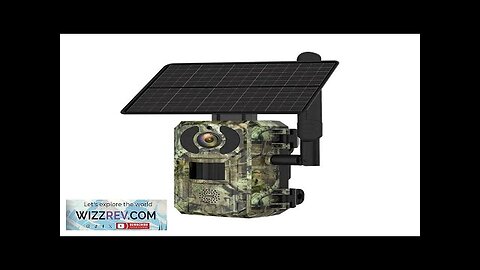 ZANLURE 4MP Quad HD Hunting Trail Camera 4G SIM Solar Powered AI Review