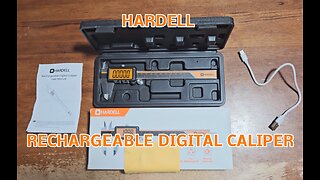 HARDELL Rechargeable Digital Caliper, Love the Orange Screen