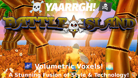 ☠️ YAARRGH! 🌌 Volumetric Voxels, A Stunning Fusion of Style & Technology! 🎨