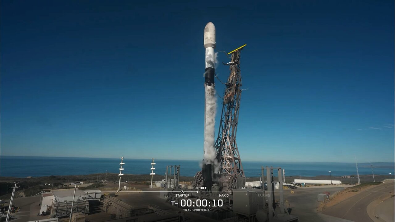 SPACEX SUCCESSFULLY LAUNCHES, THE (THE TRANSPORTER-15) MISSION.