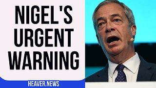 Farage Issues URGENT Warning To Britain