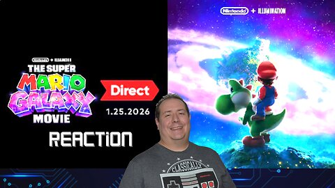 Nintendo Direct | January 2026 | The Super Mario Galaxy Movie Trailer | Reaction