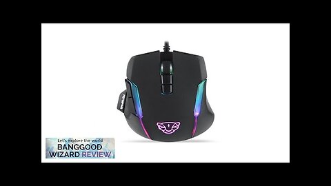 MOTOSPEED V90 Wired Gaming Mouse 500/800/1000/1500/2000/3000/4000/5000DPI RGB Backlight Review