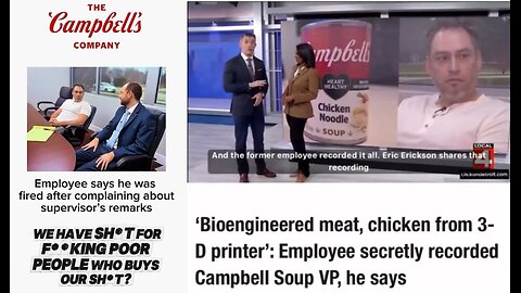 Campbell’s Soup Exec CAUGHT on Tape Trashing Poor Customers Who Buy Their Products!