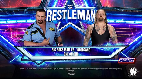 WWE 2k24 Big Boss Man vs Wolfgang