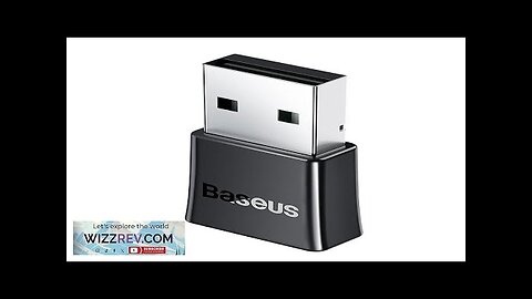 Baseus BA07 USB bluetooth 5.3 Dongle Adapter for PC Speaker Wireless Mouse Review