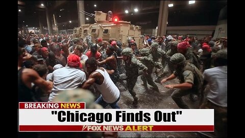 Illegals ASSAULT Chicago's Center... "Deportation Troops" Respond With BRUTAL FORCE