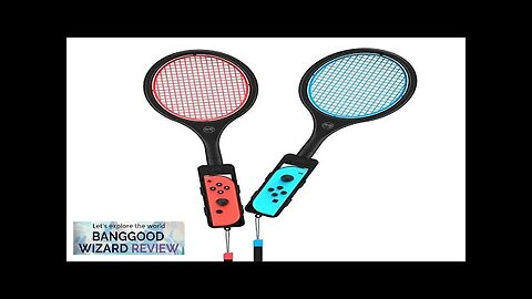 IINE Switch Sports Tennis Racket for Switch/Switch OLED Joy-Con Controller Twin Review