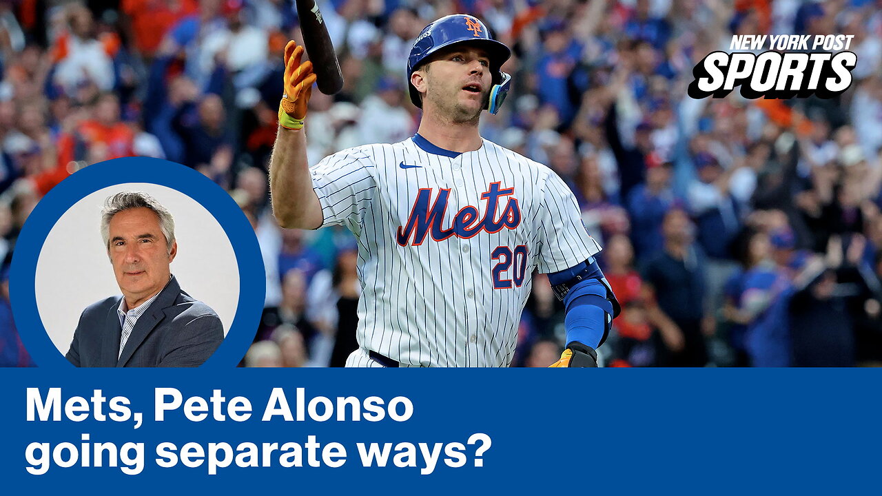 Mets think Pete Alonso is a goner as they begin Plan B