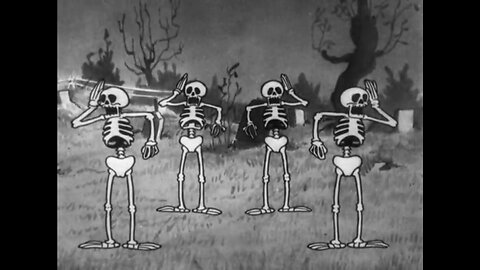 Vintage Spooky Fun – The Skeleton Dance