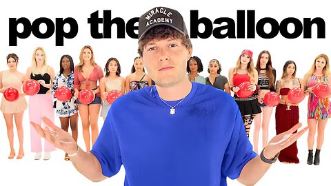 Pop The Balloon or Find Love with Zach Justice