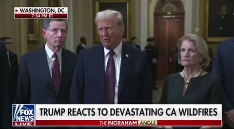 Trump: California Wildfires Are A Tragedy Caused By Newsom