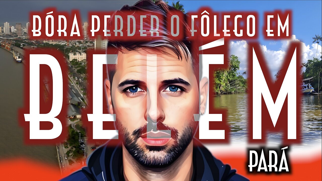 Bóra perder o fôlego em Belém 🥵 | Pará - Emerson Martins Video Blog 2025