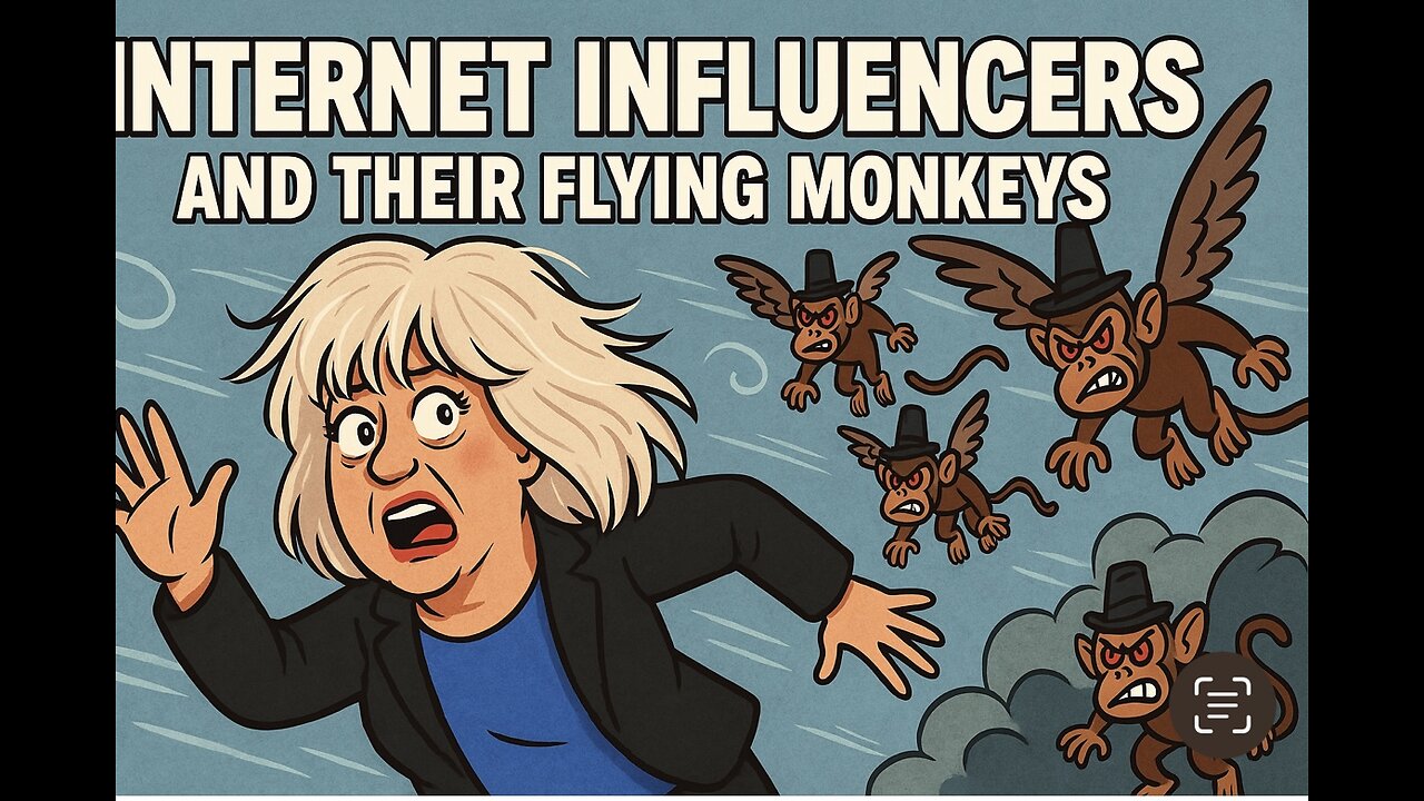 Internet Influencers and Their Flying Monkeys - A Grifter Oz Update by Not My Rabbit Hole