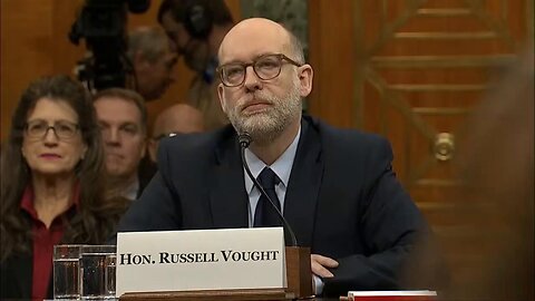 Trump's OMB director nominee Russ Vought testifies in a Senate confirmation hearing - January 22, 2025