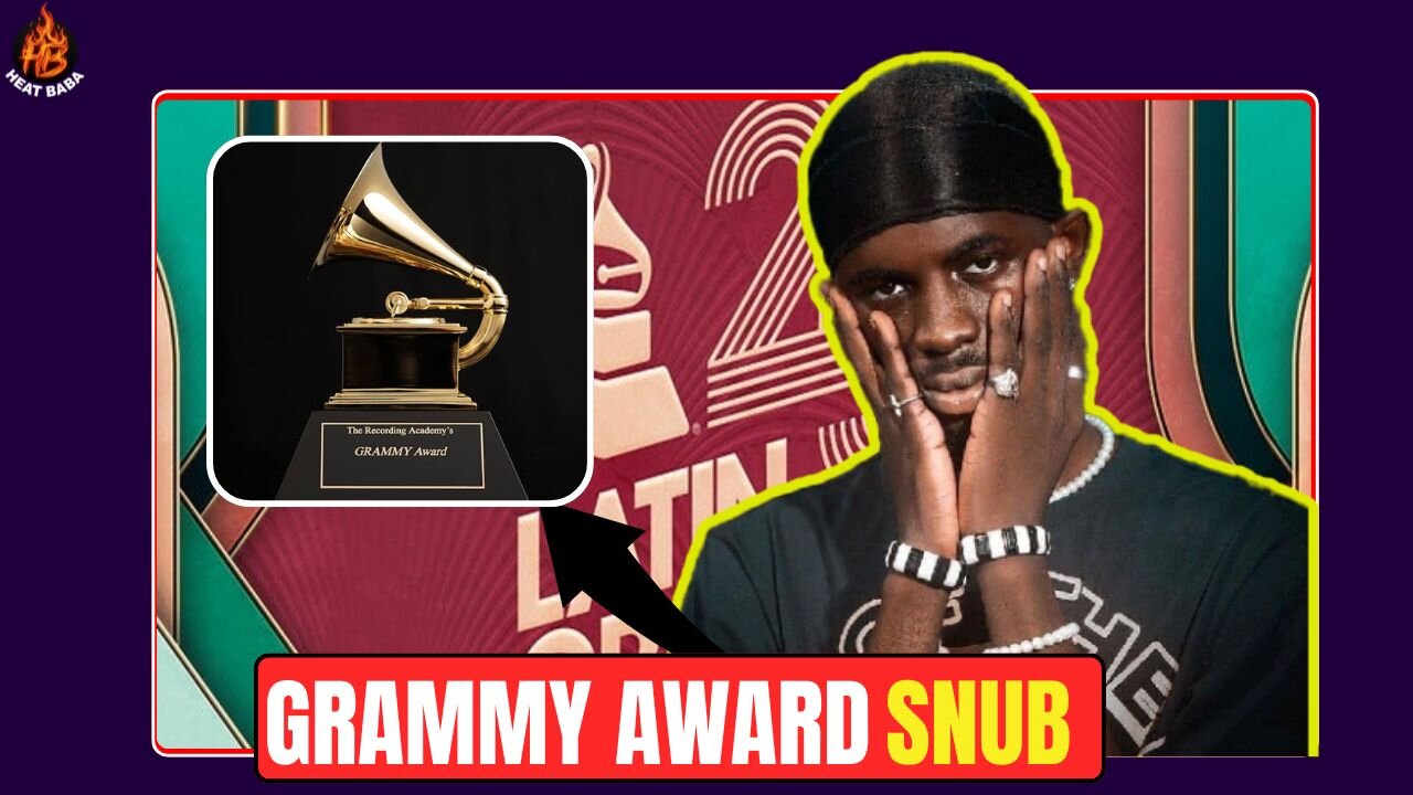 WE FILED FOR IT BUT WEREN'T NOMINATED — BLACK SHERIF SPEAKS ON GRAMMY NOMINATION SNUB
