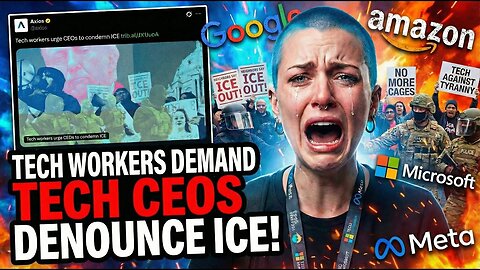 Tech Workers DEMAND Their CEOs Publicly Denounce ICE! | Clownfish TV